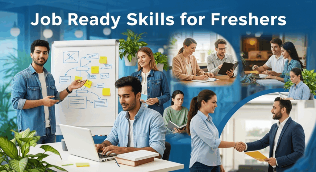 Freshers learning 3S Training Institute job-ready skills for career success