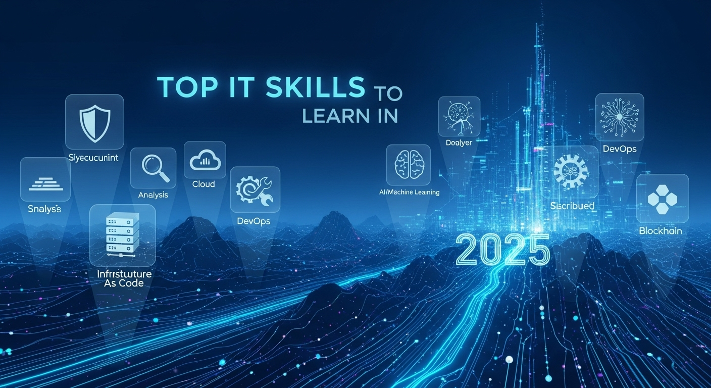 Top IT Skills to Learn in 2025 for a Future-Proof Tech Career